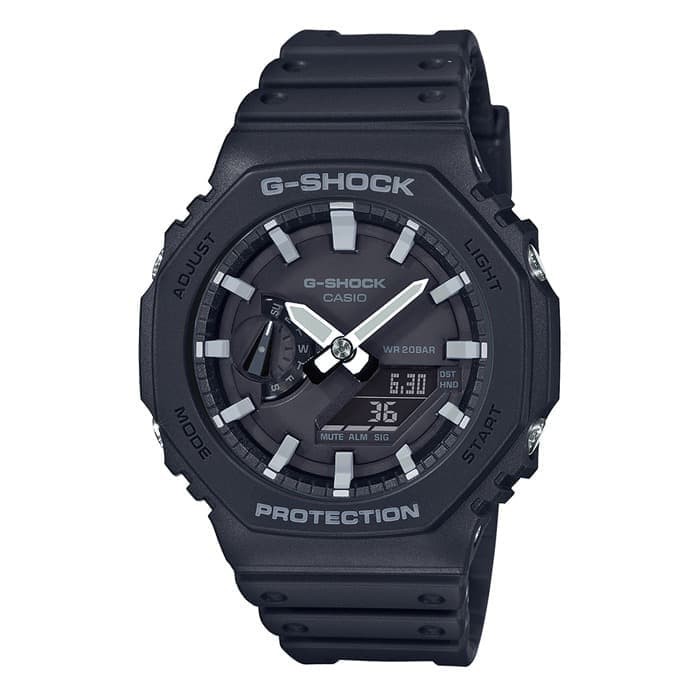 Casio G-Shock GA-2100-1ADR GA2100-1A Original | Shopee