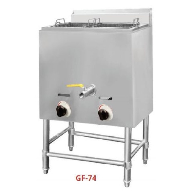 GF-74 GF74 GETRA Gas Deep Fryer 30 Liter Free Standing Alat Penggorengan serbaguna