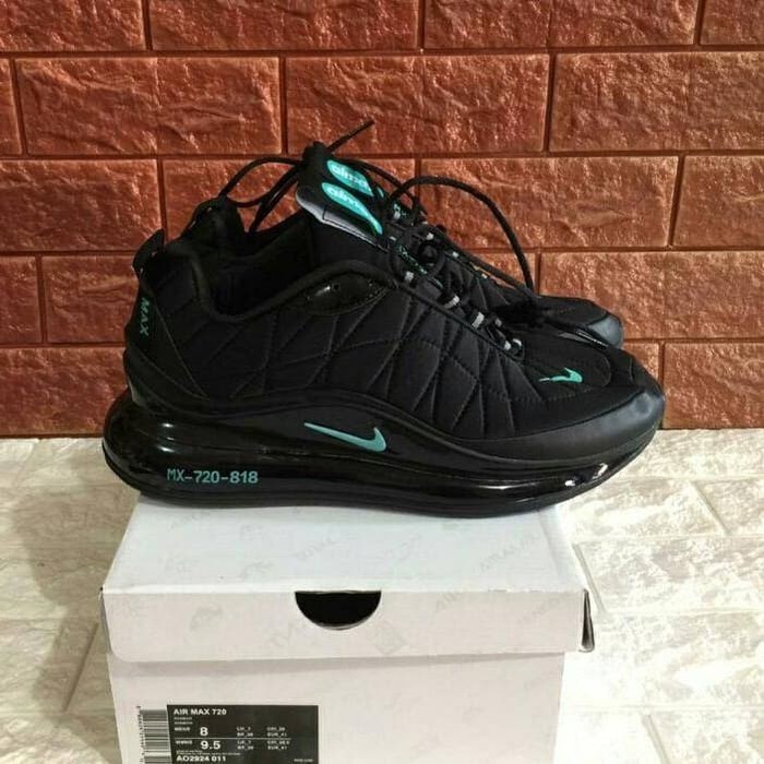 PUSAT SEPATU NIKE AIR MAX 720 818 BLACK BLUE / AIR MX 720 818 SNEAKERS ORIGINAL