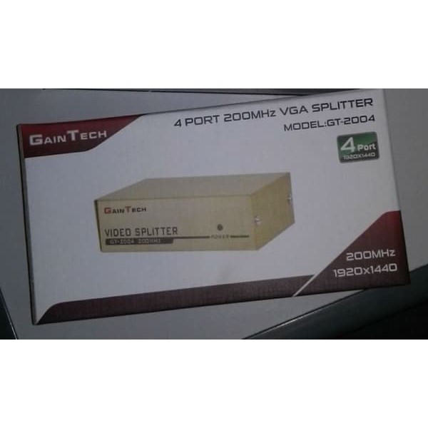 VGA Splitter 1-4 Gaintech