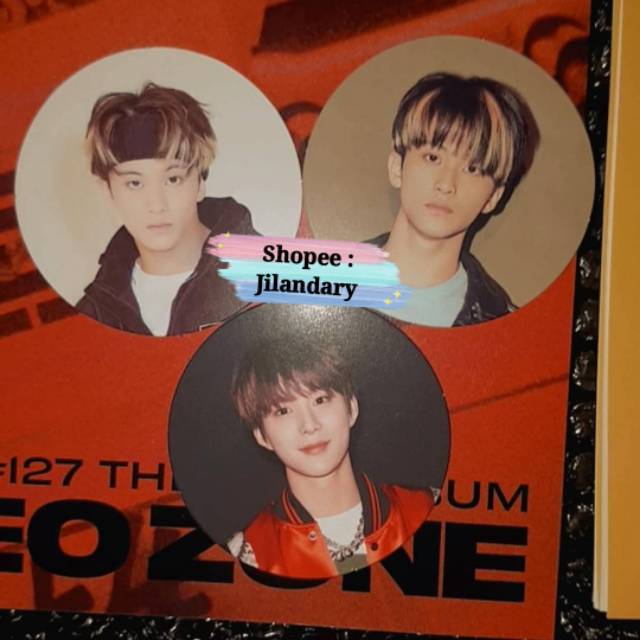 NCT 127 NEO ZONE PUNCH RIDIN' VERSION CC CARD yuta doyoung jungwoo mark haechan