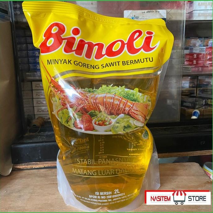 

+++++] BIMOLI MINYAK GORENG SAWIT BERMUTU 2 LITER - 1 BUNGKUS 2 LITER