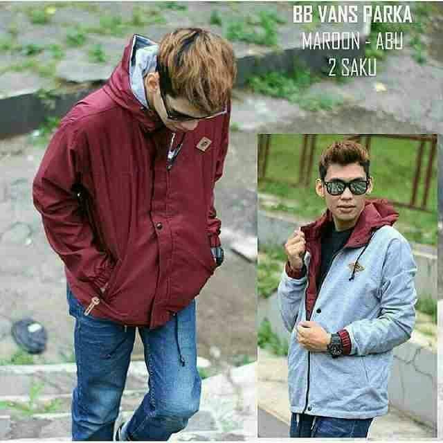 KADO SUAMI PACAR PRIA COWOK ROMANTIS UNIK S/  PROMO KEMERDEKAAN JAKET PARKA PRIA BOLAK BALIK ANTI