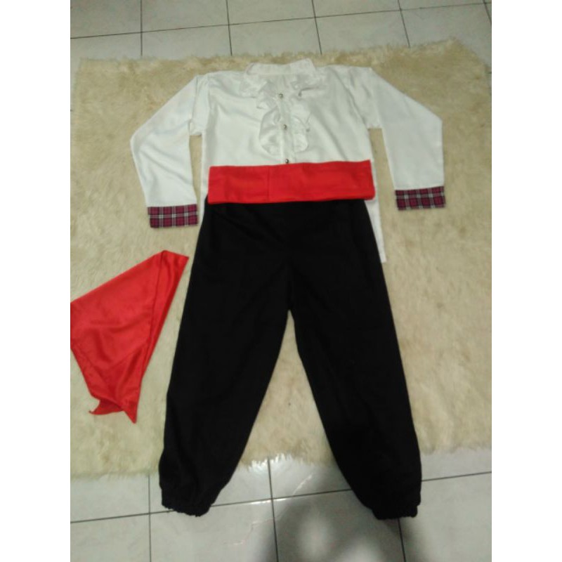 kostum costume baju adat tradisional Belanda pria laki laki Holland Netherlands