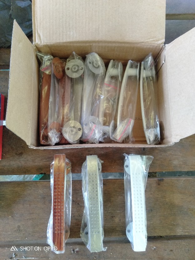 Handle Pintu Tarikan Gagang Kunci Lemari Kicenset Etalase Laci Kotak 12 Cm Nium Rtk Alumunium Tebal