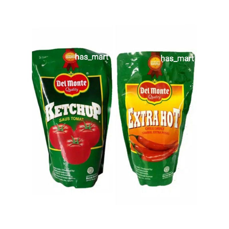

DELMONTE saus pouch 1 kg
