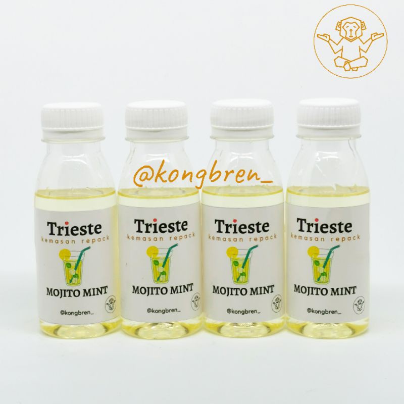 Sirup Mojito Mint Trieste 100ml - Trieste Syrup Mojito Mint 100ml