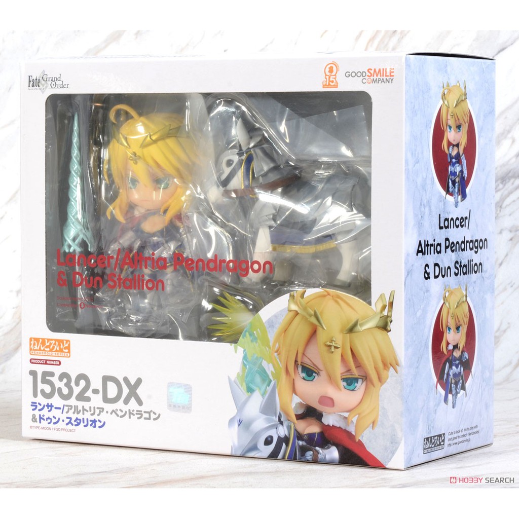 Nendoroid 1532-DX Lancer/Altria Pendragon & Dun Stallion