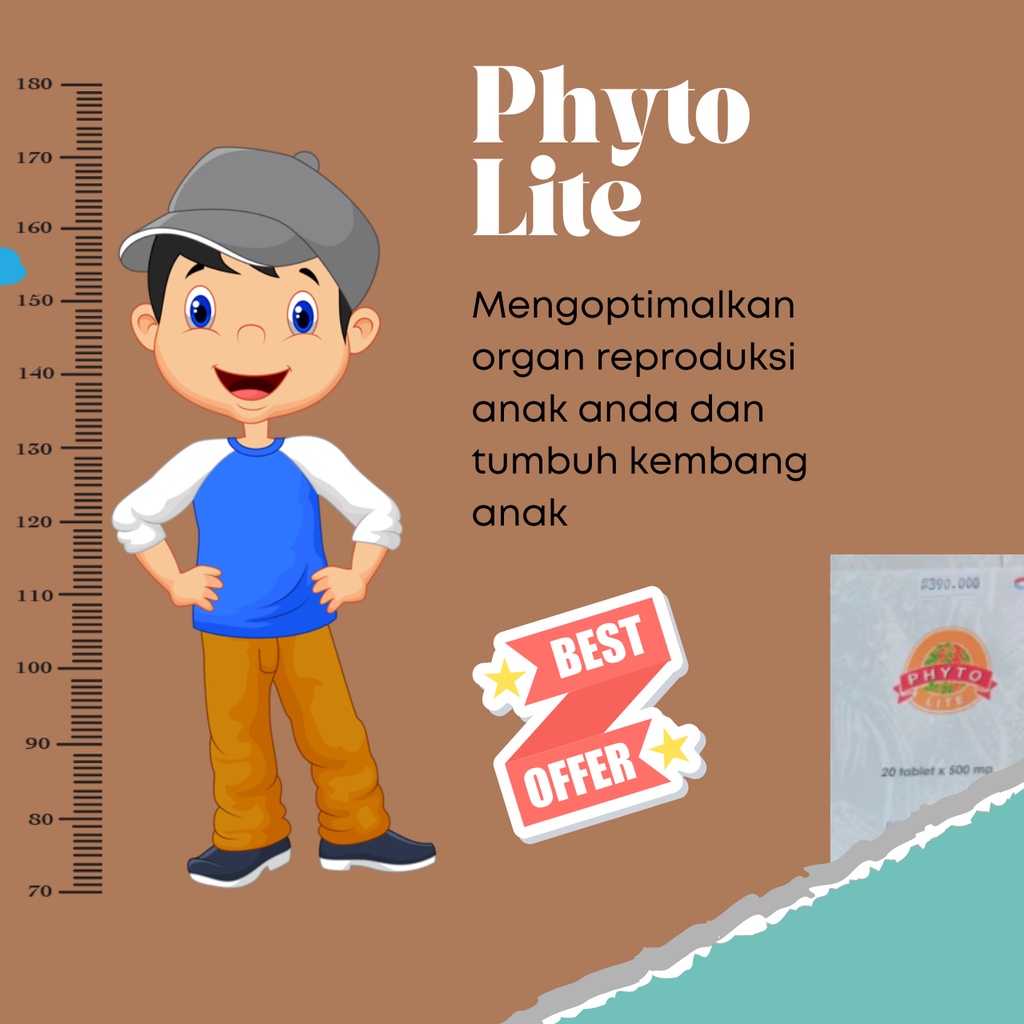 CNI Phyto Lite Vitamin Kecerdasan Otak Herbal Alami Untuk Perkembangan Mental Anak Phytolite Isi 20 Tablet