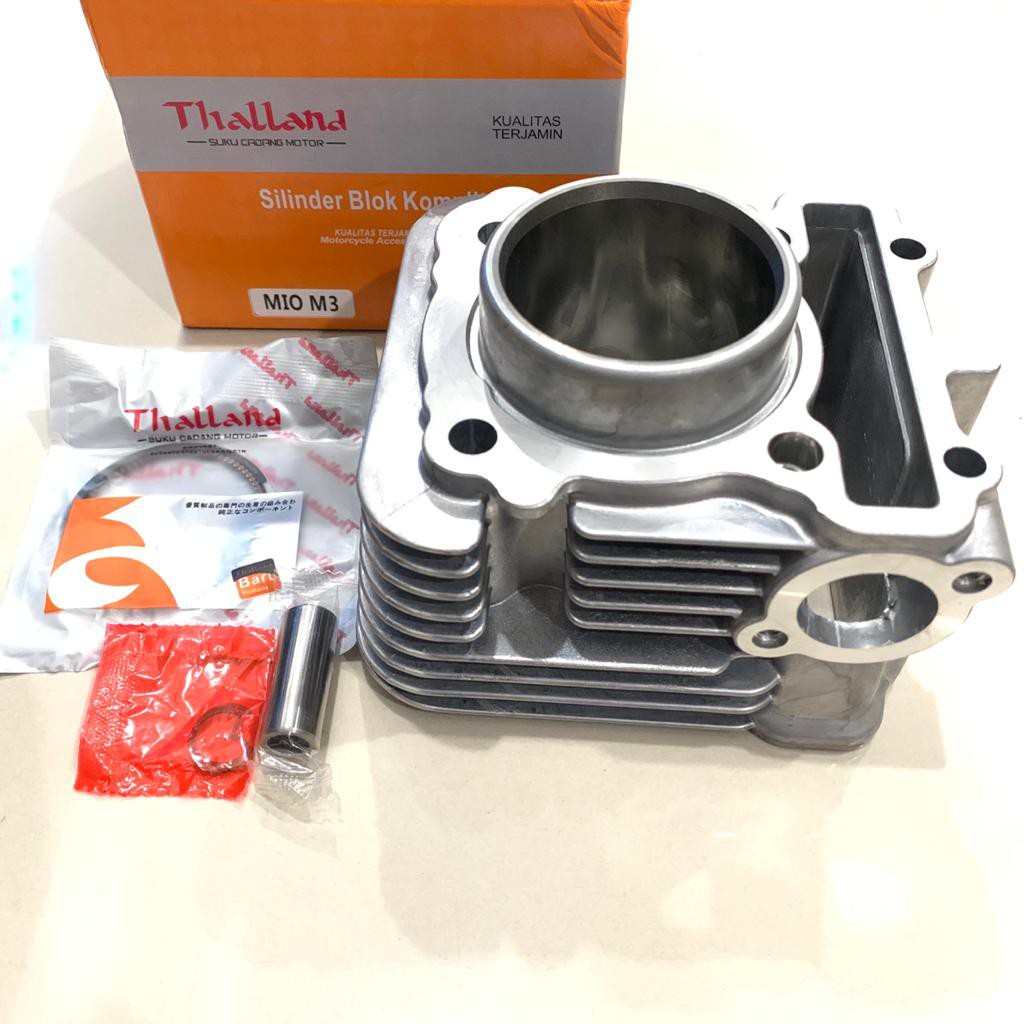 BLOK SEHER PISTON KIT MIO M3 Z S SOUL GT FINO FI XRIDE 125 THALLAND