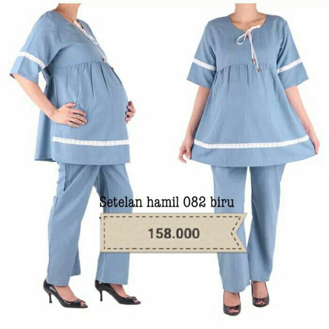Baju kantor ibu hamil.celana kerja hamil.baju kerja setelan hamil