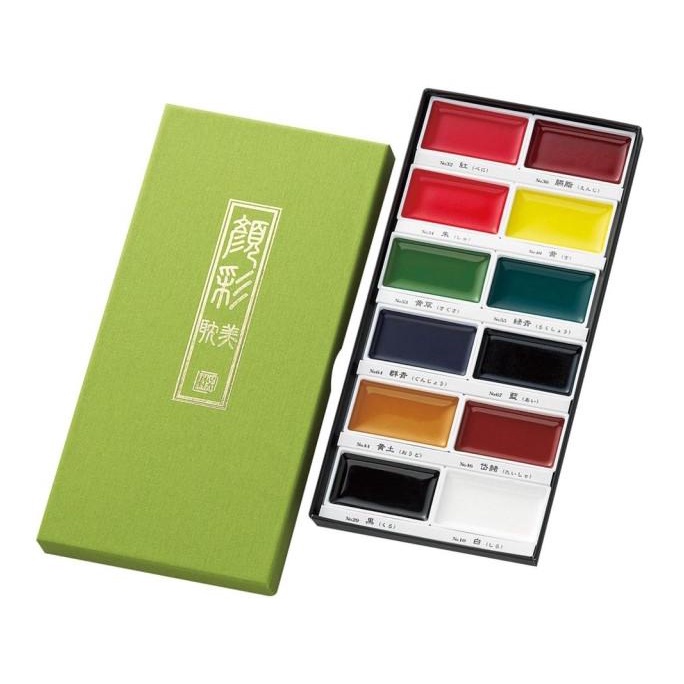 

Mc20/12V Kuretake Gansai Tambi 12 Color