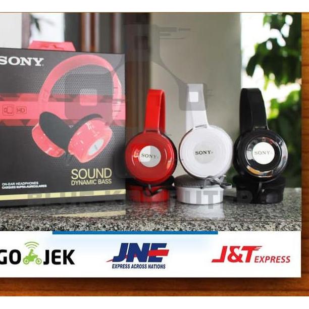 Nac *Terbaik* Headphone Sony Dynamic + Mic / Headset / Sony Dynamic ##