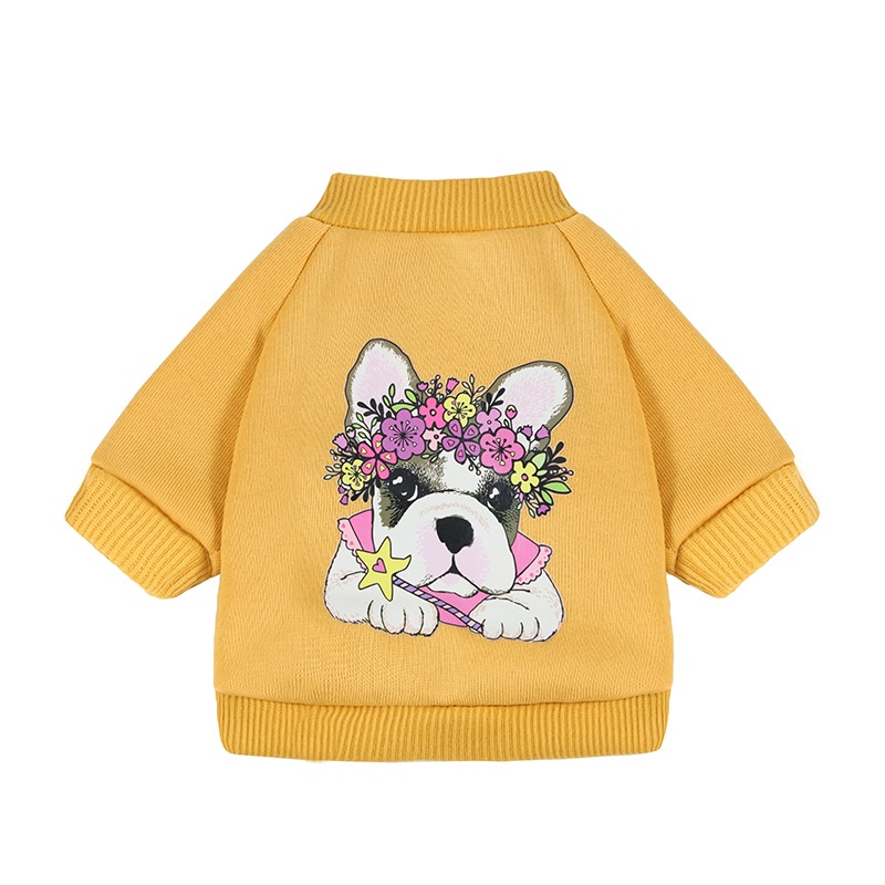 Sweater Anjing Motif print Untuk Musim Gugur / Dingin