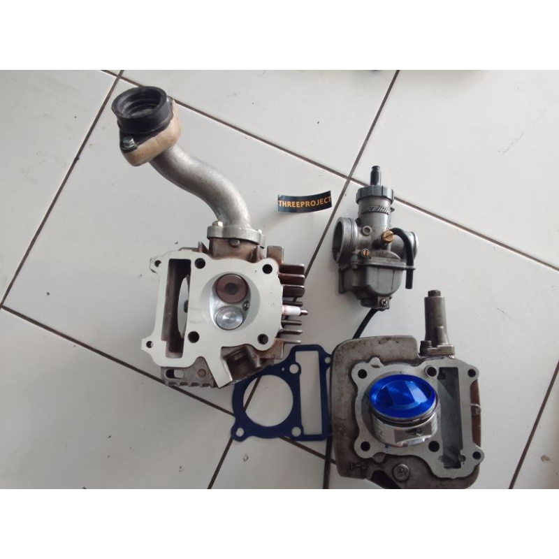 paket bore up 130 cc jupiter z 5tp dan cripton spek trabas/harian/sunmori/gtx