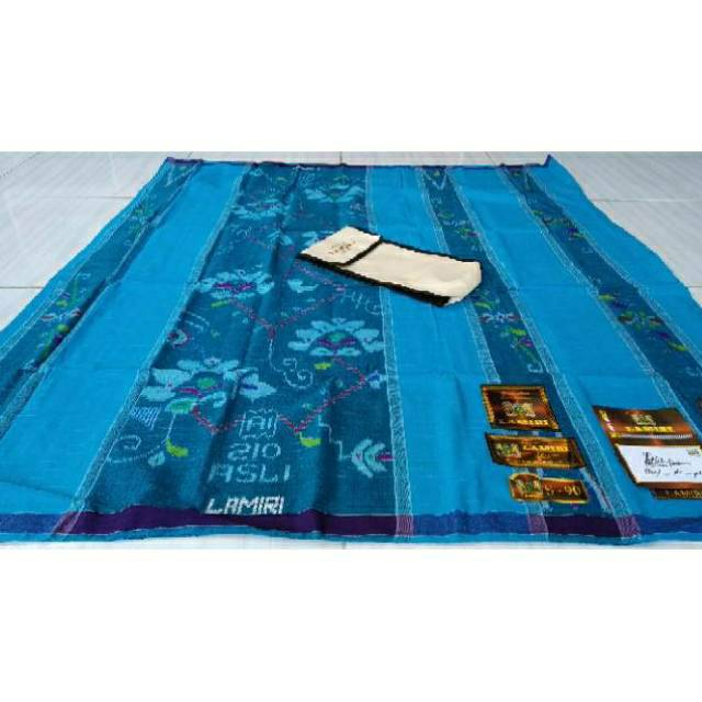sarung lamiri biru/hijau