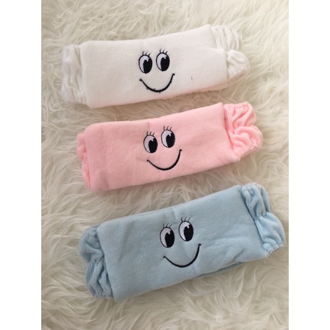 Bandana Facial Wash Model Smile Super Cute/Hairband Ala Korea