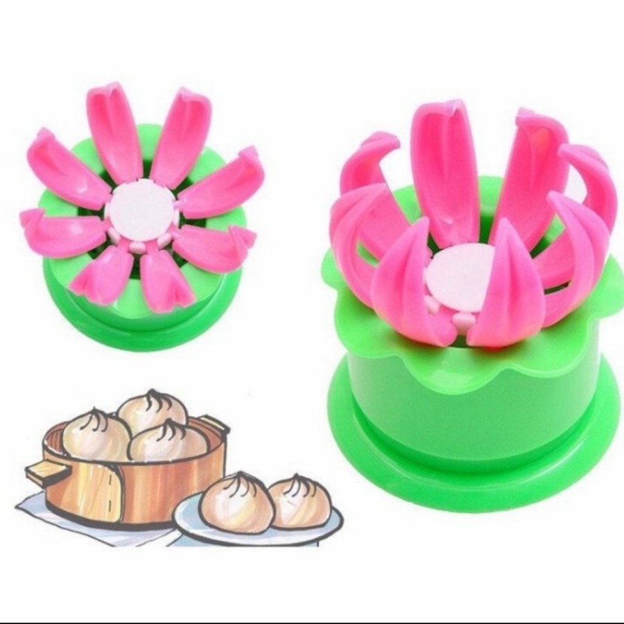 Alat Cetakan Bakpao Cetak Dumpling Steam Bun Maker Dimsum Dapur Daging Serbaguna Mold Kue Spesial Multifungsi Baking Dandang
