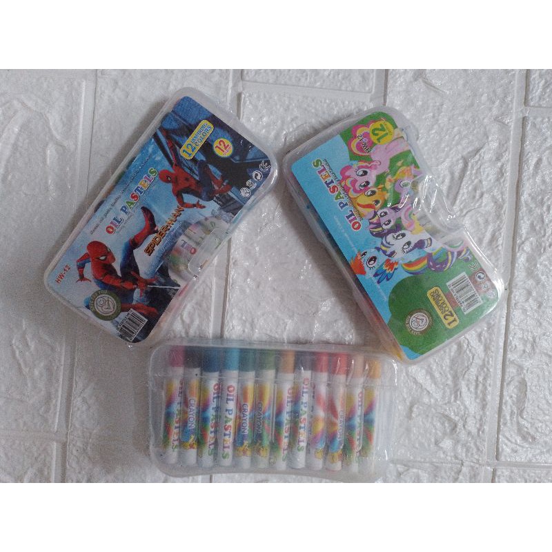 

KRAYON MINI 12 WARNA - PENSIL WARNA - KARAKTER ANAK