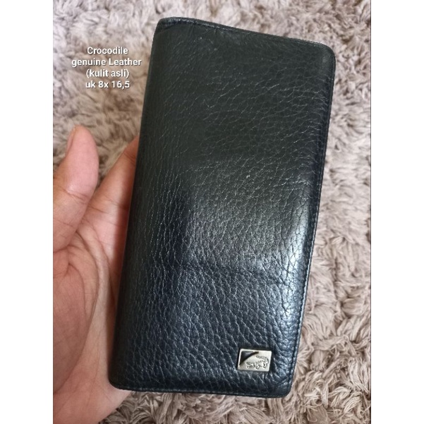 Preloved Dompet Cowok Crocodile Original