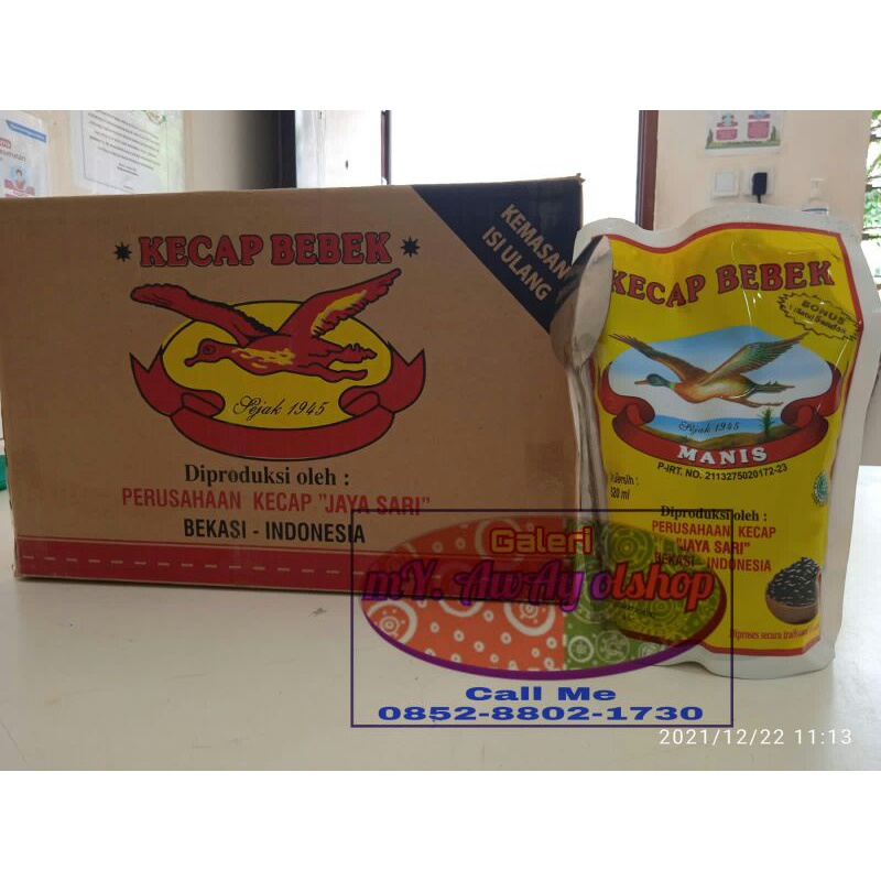 

Kecap Manis kecap Cap Bebek 520ml since 1945