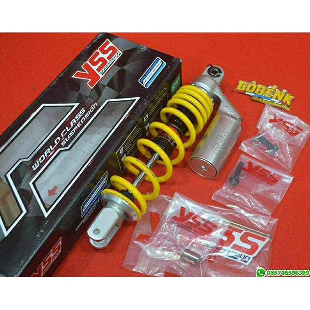 Shock Original Yss G-Series Lazer uk 330mm Ulir Kuning