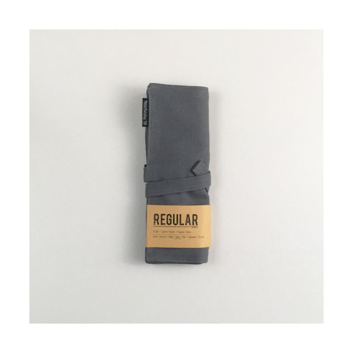 

(BISA COD) HELLO SUNDAY Regular Series Roll Pencil Case - Grey