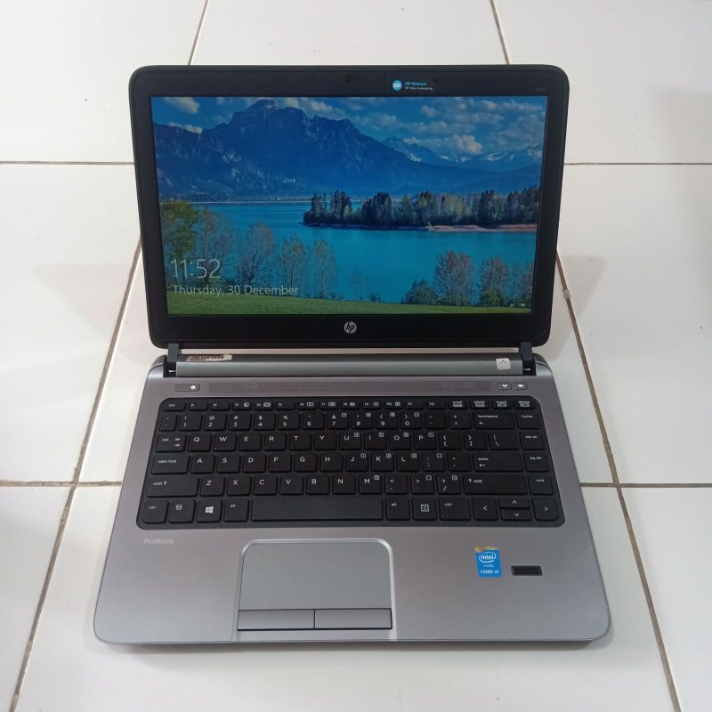 Laptop HP Probook 430 G1 intel Cor i5-4200U Ram 4GB HDD 500GB Windows 10 full aplikasi siap pakai body mulus slim