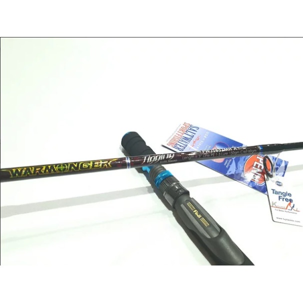 Termurah.. Joran Penn Warmonger S 632 Mh Pe 1-3 Cv