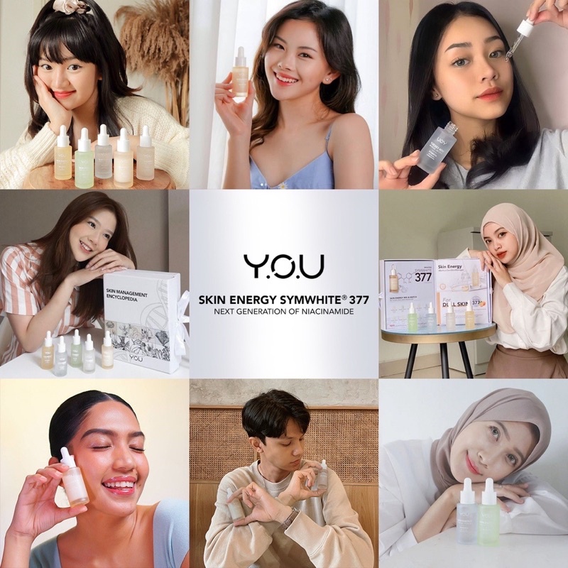 YOU Skin Energy Symwhite 377+Niacinamide Maximum Brighten Facial Serum ( YOU MAKEUPS OFFICIAL STORE )