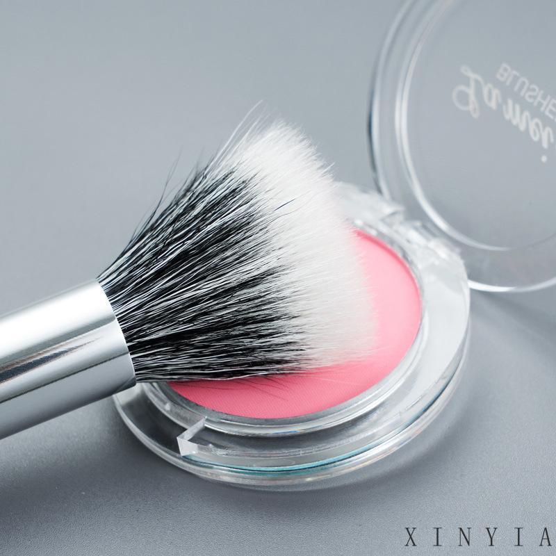 【Bayar di tempat】Brush Makeup Multifungsi Dua Lapis Kepala Datar Untuk Eyeshadow Alat Kecantikan Makeup