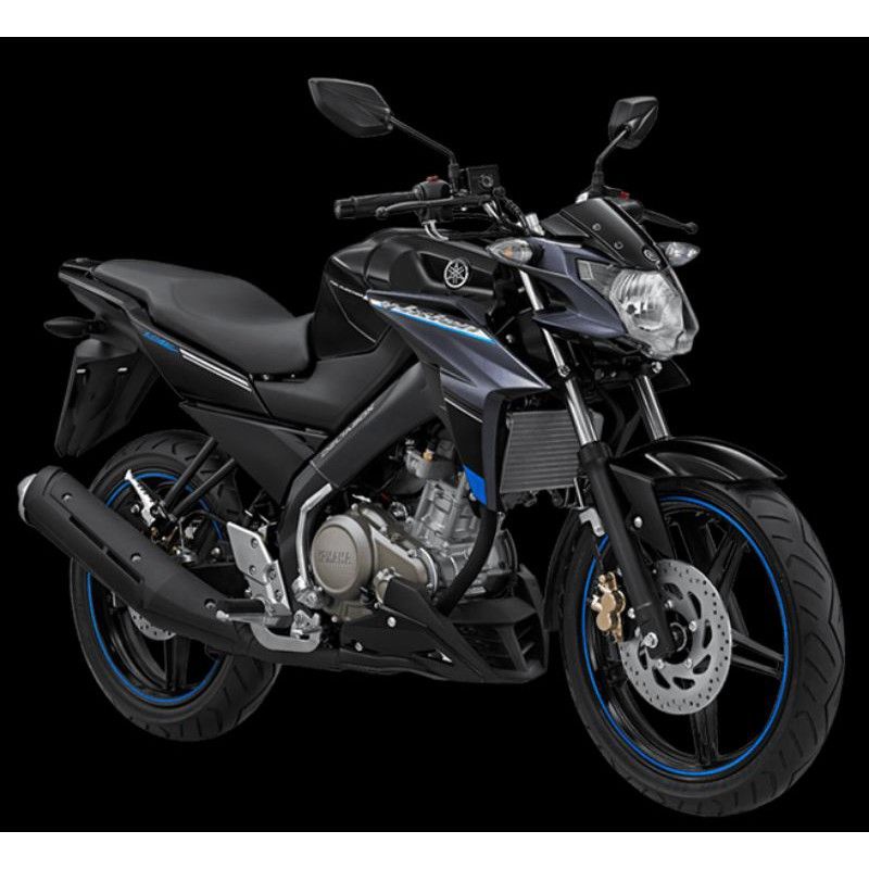 Striping sticker motor vixion nva 2015 hitam biru