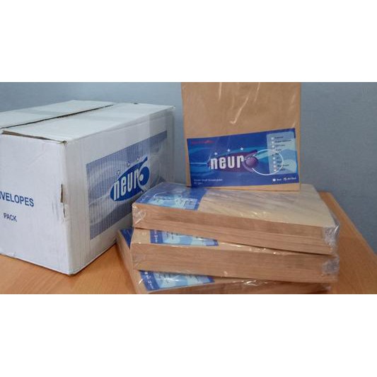 

☃ HOT PROMO!!! Amplop Coklat Ukuran A4 Neuro ( 30 x 22 cm ) ♦