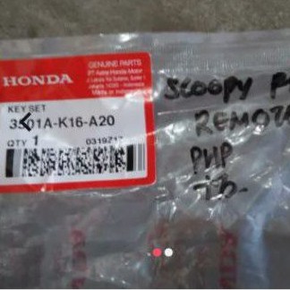 3501A-K16-A20 kunci kontak scoopy pgm fi 2013 2014 stater kasar asli honda