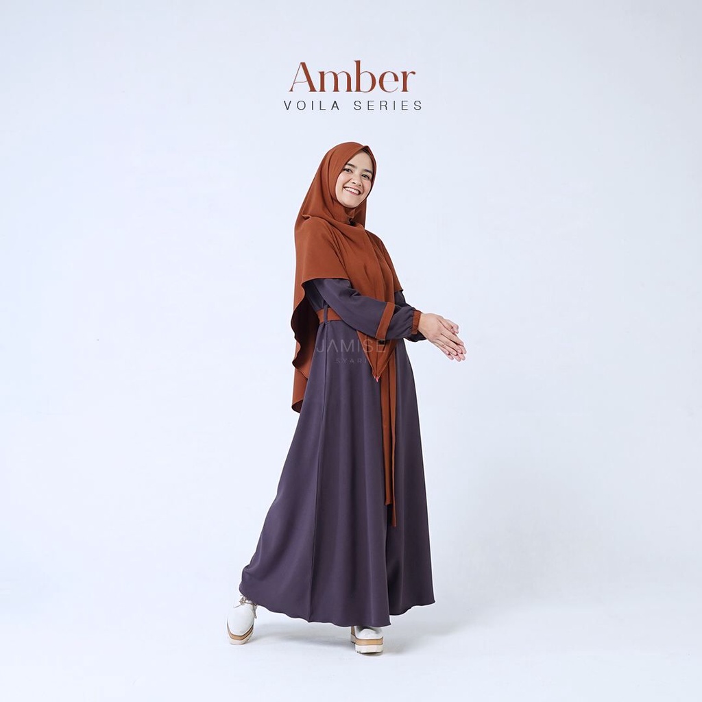 Jamise Syari | Voila Series - Amber |  jamise  gamis remaja jamise voila series | adzkia home - Fash