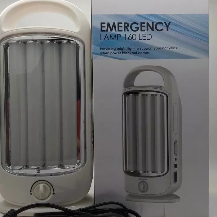 KRISBOW EMERGENCY LAMP 160 LED lampu darurat super terang