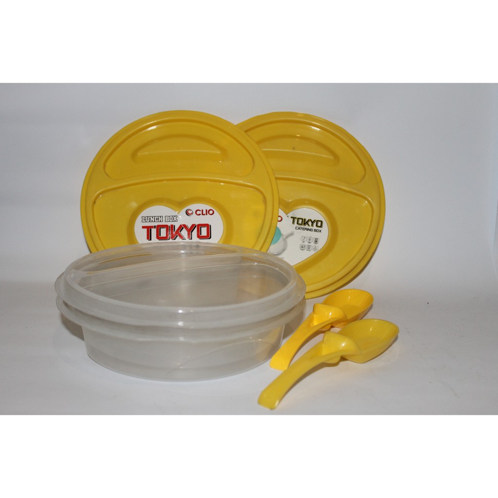 Tempat Makan Plastik Tokyo Catering Box Clio 2102