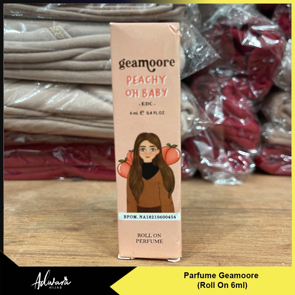 Parfum Geamoore Roll on 6ml / Parfum Wangi Wanita Bpom