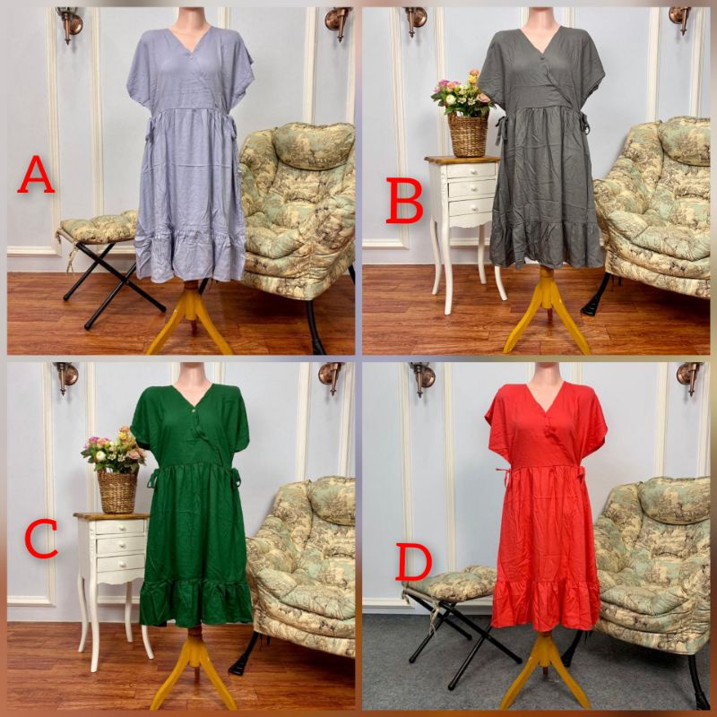 Daster kimono pendek polos / daster kimono polos / daster kekinian / daster viral