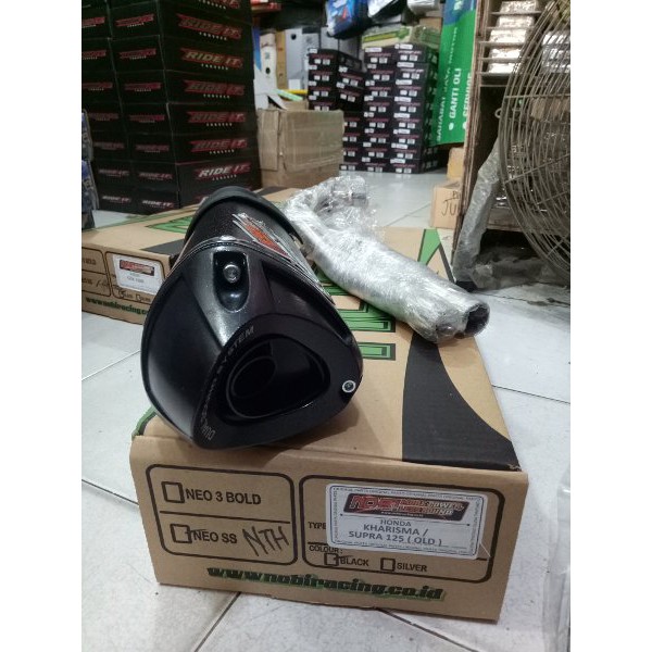 MANTAPPP Knalpot Nobi Neo SS For Honda Kharisma Supra x 125 Old