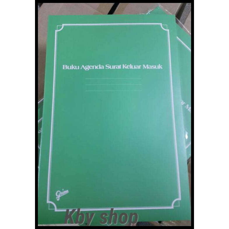 

BUKU AGENDA SURAT KELUAR MASUK