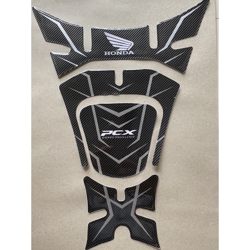 Honda All New Pcx 150 Deck Pad Tank Pad Stiker Timbul