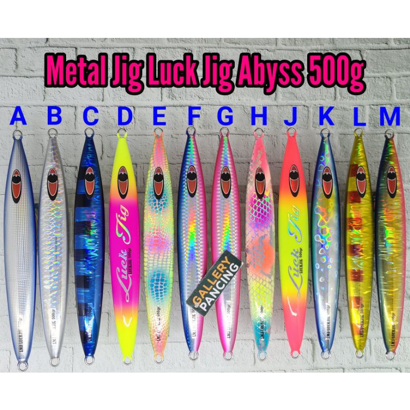 Metal Jig Luck Jig Abyss 500 gr
