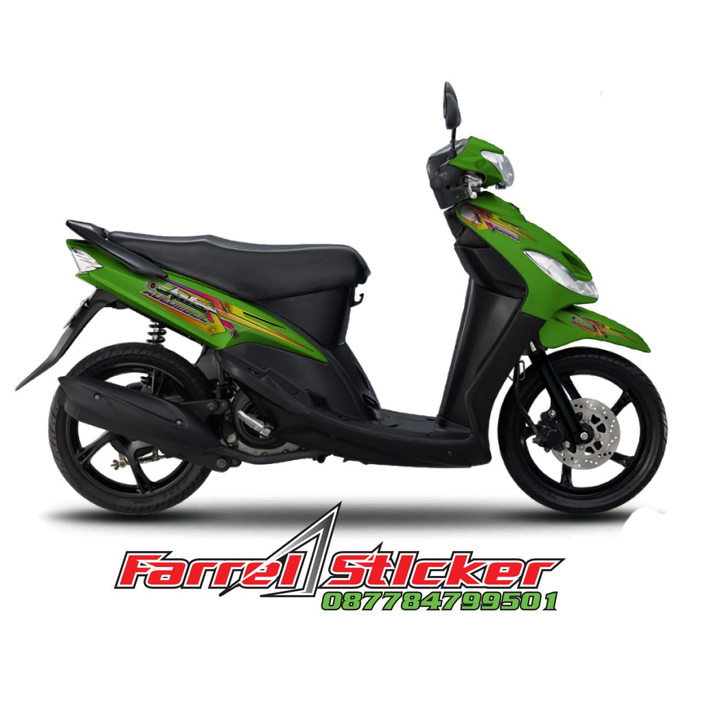 Stiker Transparan Sticker Striping Mio Sporty