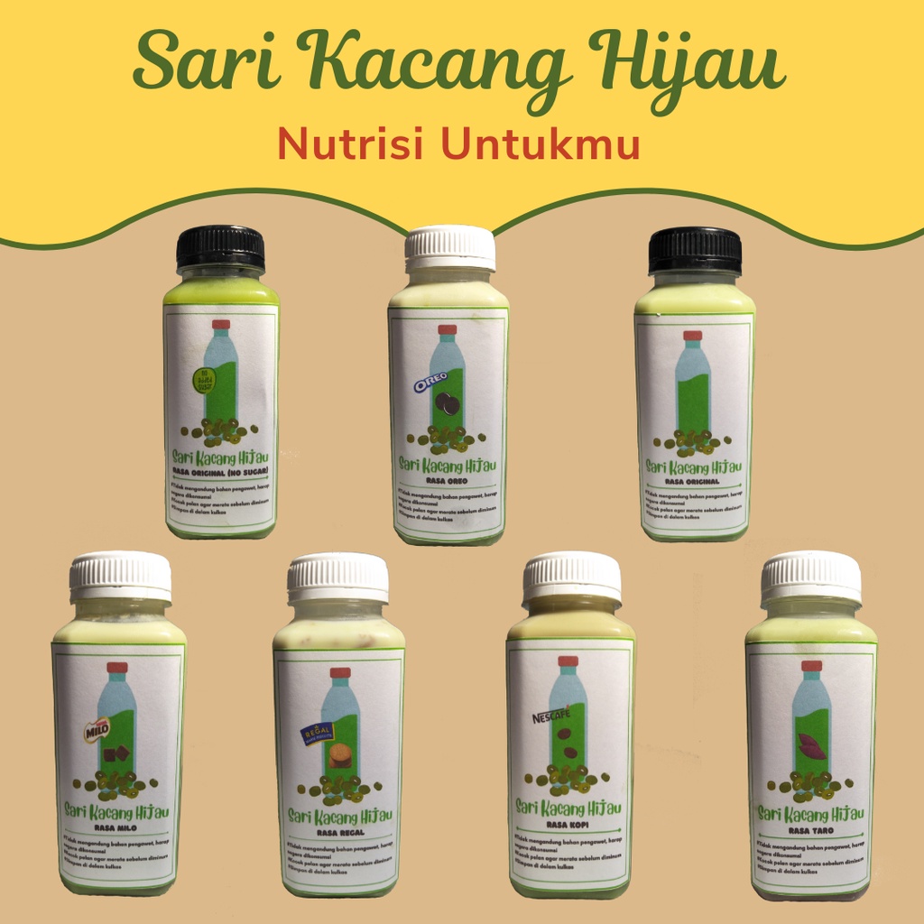 

Sari Kacang Hijau Home Made 250 ml