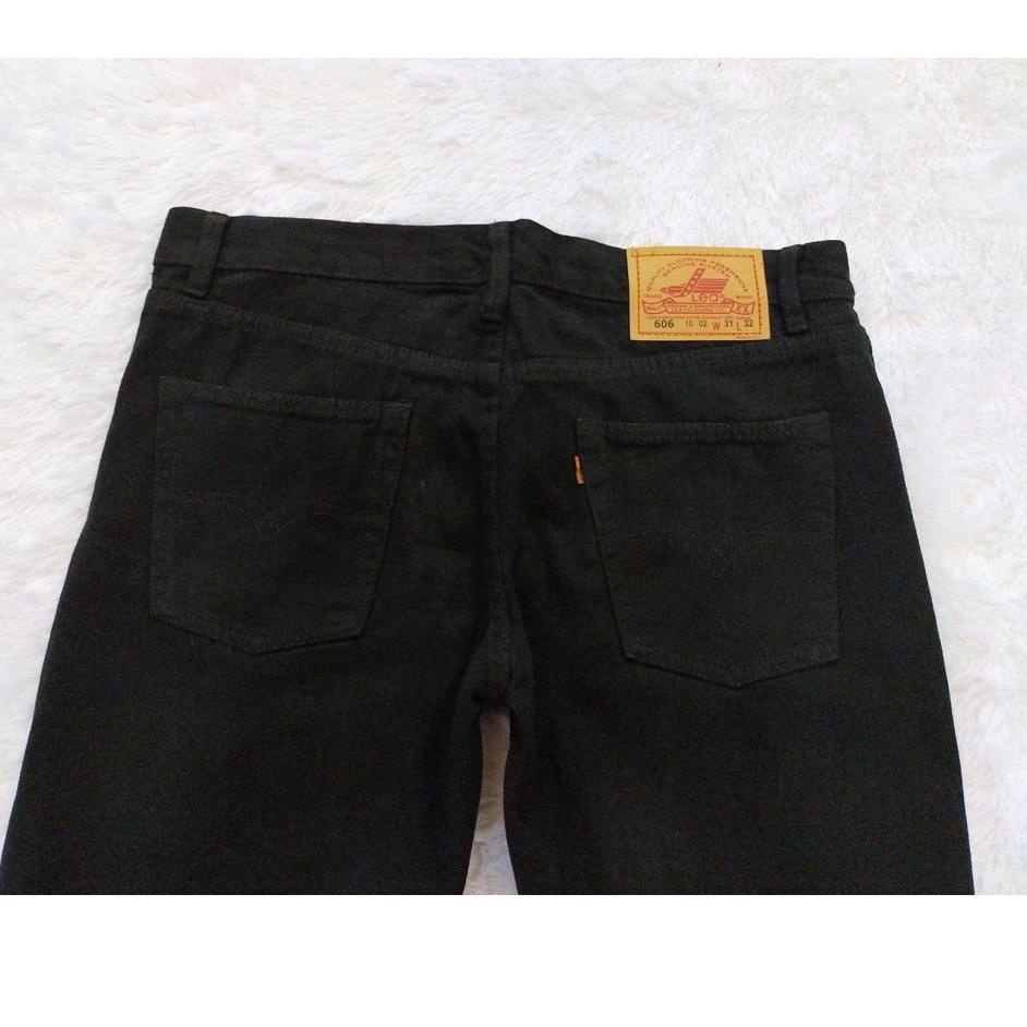 Langsung Beliii.. Celana Panjang Jeans Pria Lea 606 Standar / Celana Panjang Levis Ori