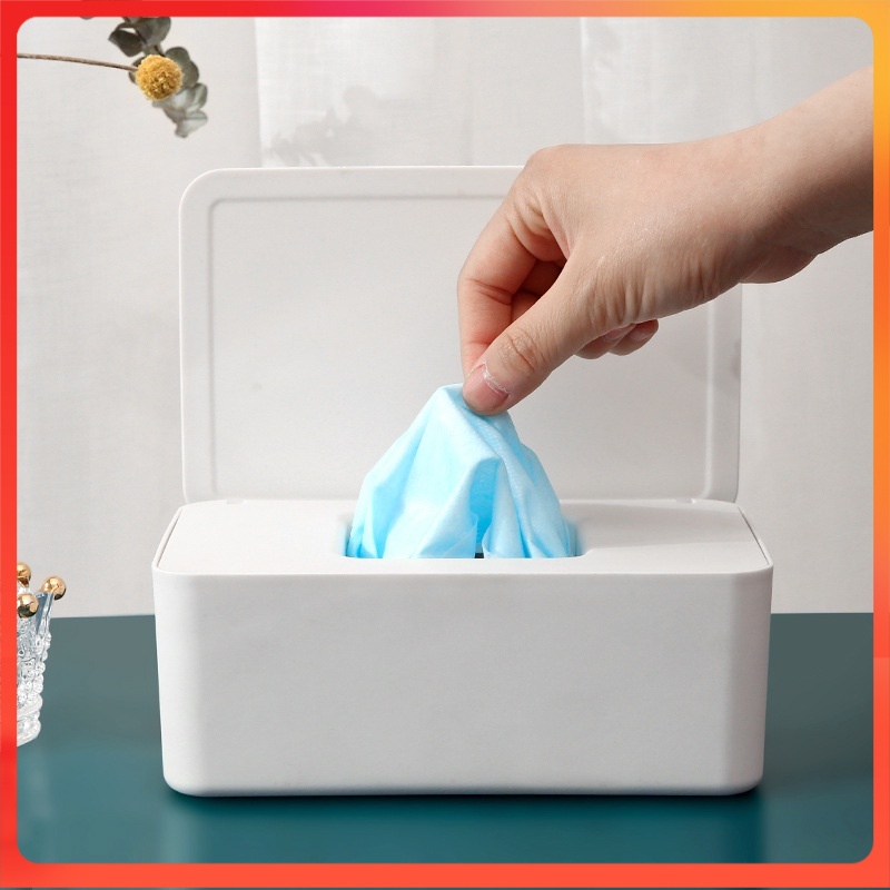 MASKO Tempat Masker Medis Kotak Penyimpanan Tisu Tissue Tisu Box Storage Organizer Serbaguna Mr DIY 