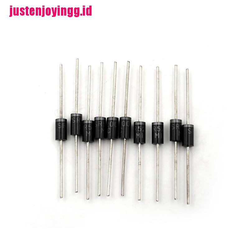 10pcs SR5200 SB5200 MBR5200 5A 200V DIP Schottky