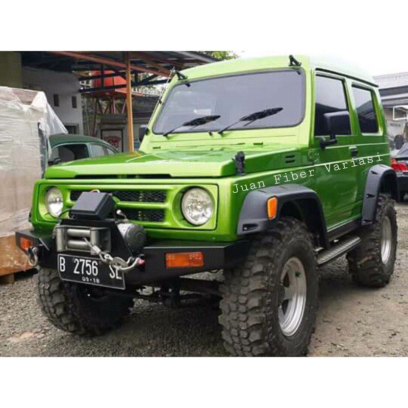 Over Fender Jimny Katana Spakbor Ban Katana Jimny Custome Model CJ7 Baut L Variasi Fullset