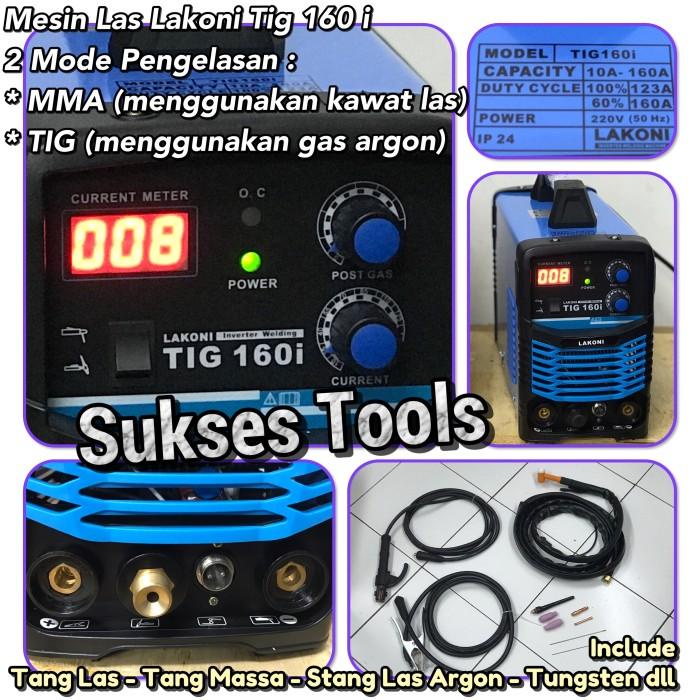 Trans Former Mesin Las Stainless Steel Lakoni Tig 160 I Tig160 I Trafo Las Argon